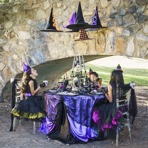 Halloween party concepts for adults with a witch motif